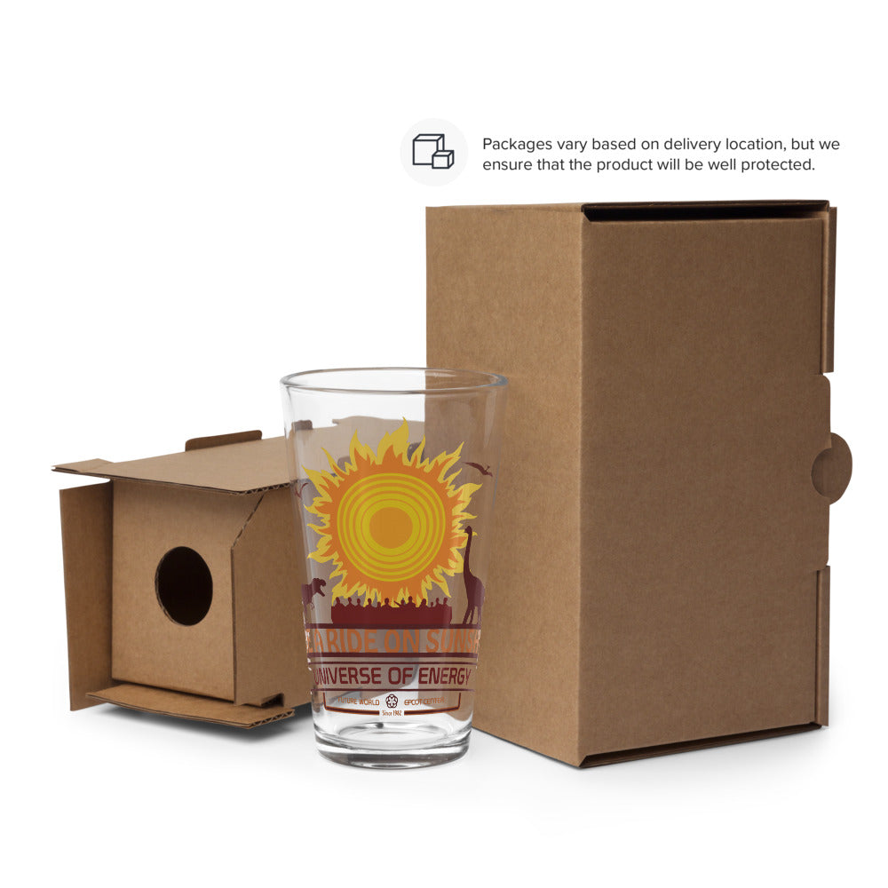 UNIVERSE OF ENERGY sun Pint Glass