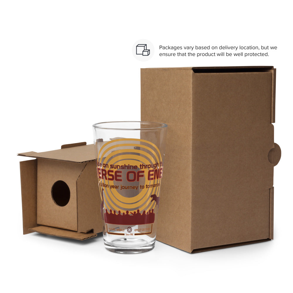 UNIVERSE OF ENERGY title Pint Glass