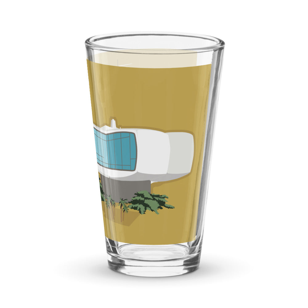 HOUSE OF THE FUTURE isolated Pint Glass