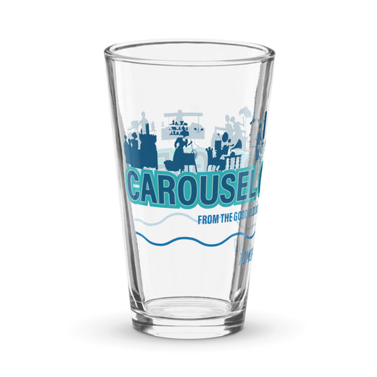 CAROUSEL OF PROGRESS silhouettes Pint Glass
