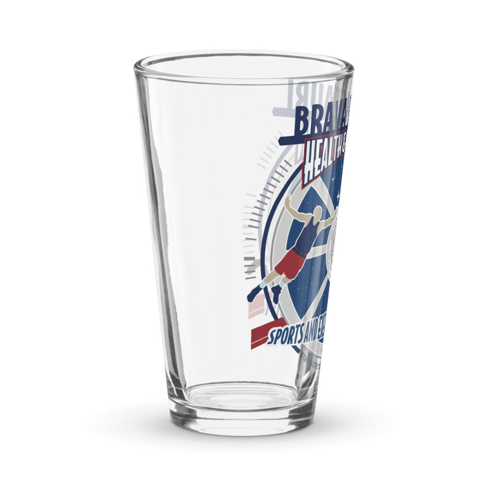 HORIZONS brava centauri sports Pint Glass