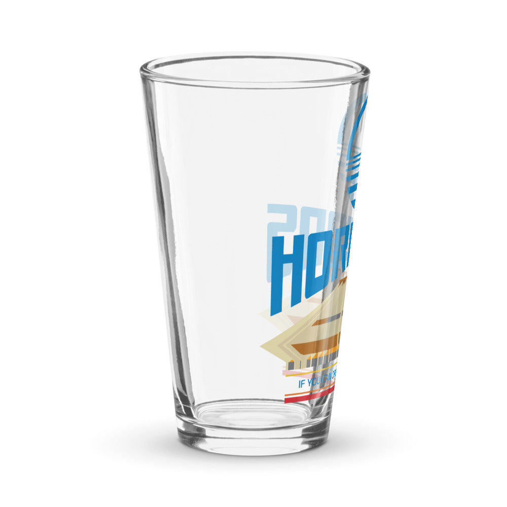 HORIZONS title Pint Glass