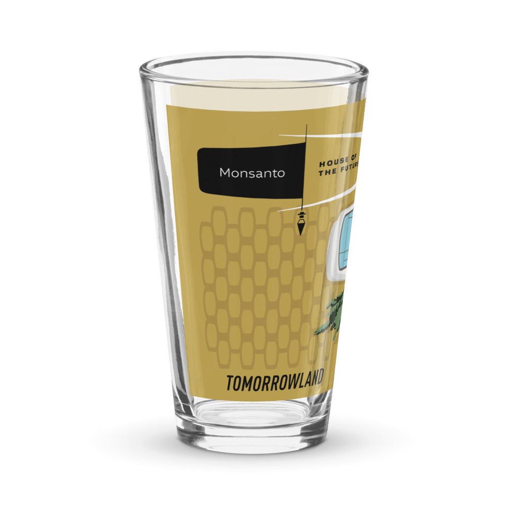 HOUSE OF THE FUTURE isolated Pint Glass