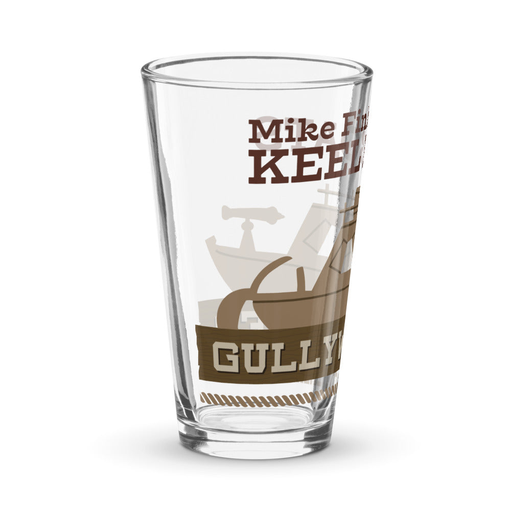 MIKE FINK KEEL BOATS gullywhumper Pint Glass