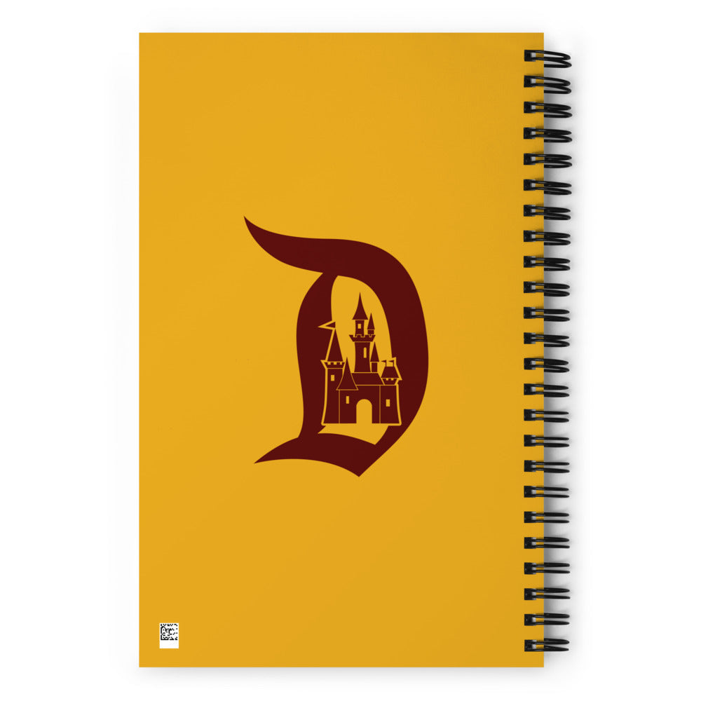 MINE TRAIN THROUGH NATURE'S WONDERLAND olympic elk Spiral Notebook