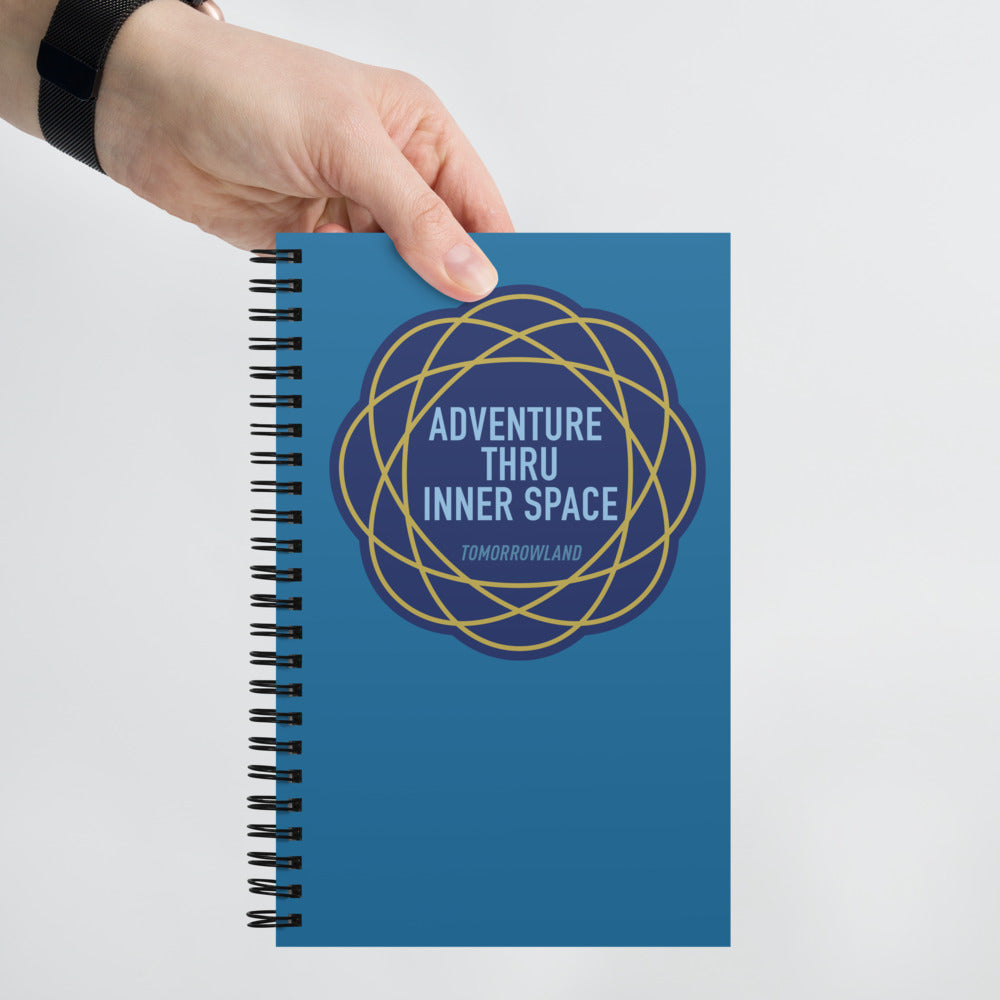 ADVENTURE THRU INNER SPACE nucleus Spiral Notebook