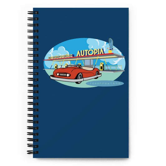 AUTOPIA - RICHFIELD boarding Spiral Notebook