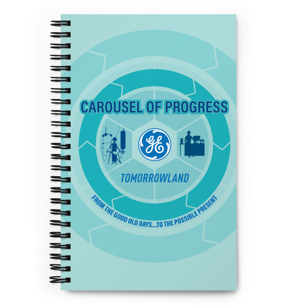 CAROUSEL OF PROGRESS icon Spiral Notebook