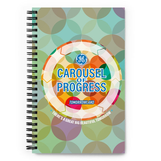 CAROUSEL OF PROGRESS kaleidoscope Spiral Notebook
