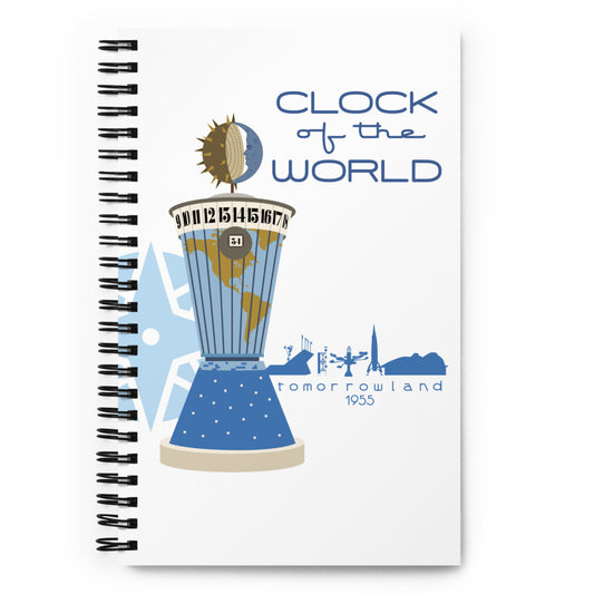 CLOCK OF THE WORLD tomorrowland Spiral Notebook