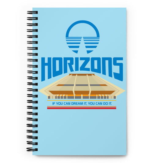 HORIZONS title Spiral Notebook