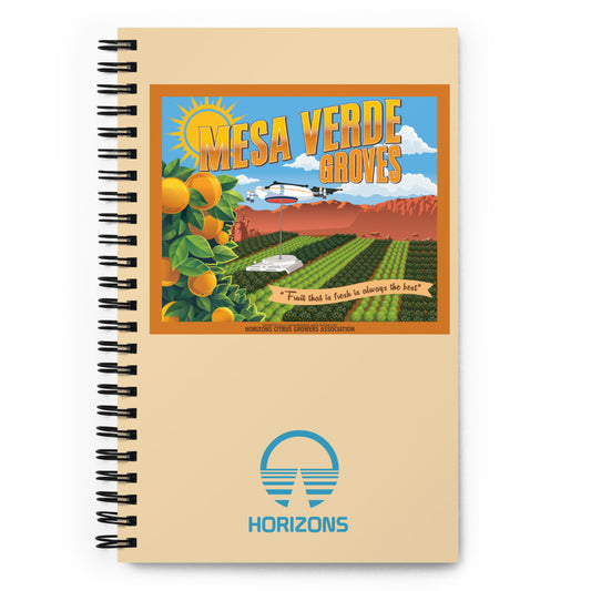 HORIZONS mesa verde groves Spiral Notebook