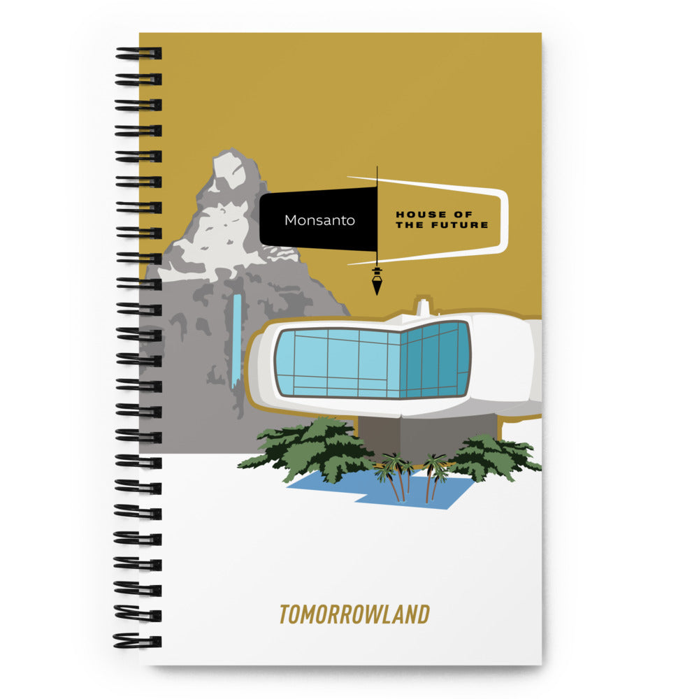 HOUSE OF THE FUTURE scene Spiral Notebook
