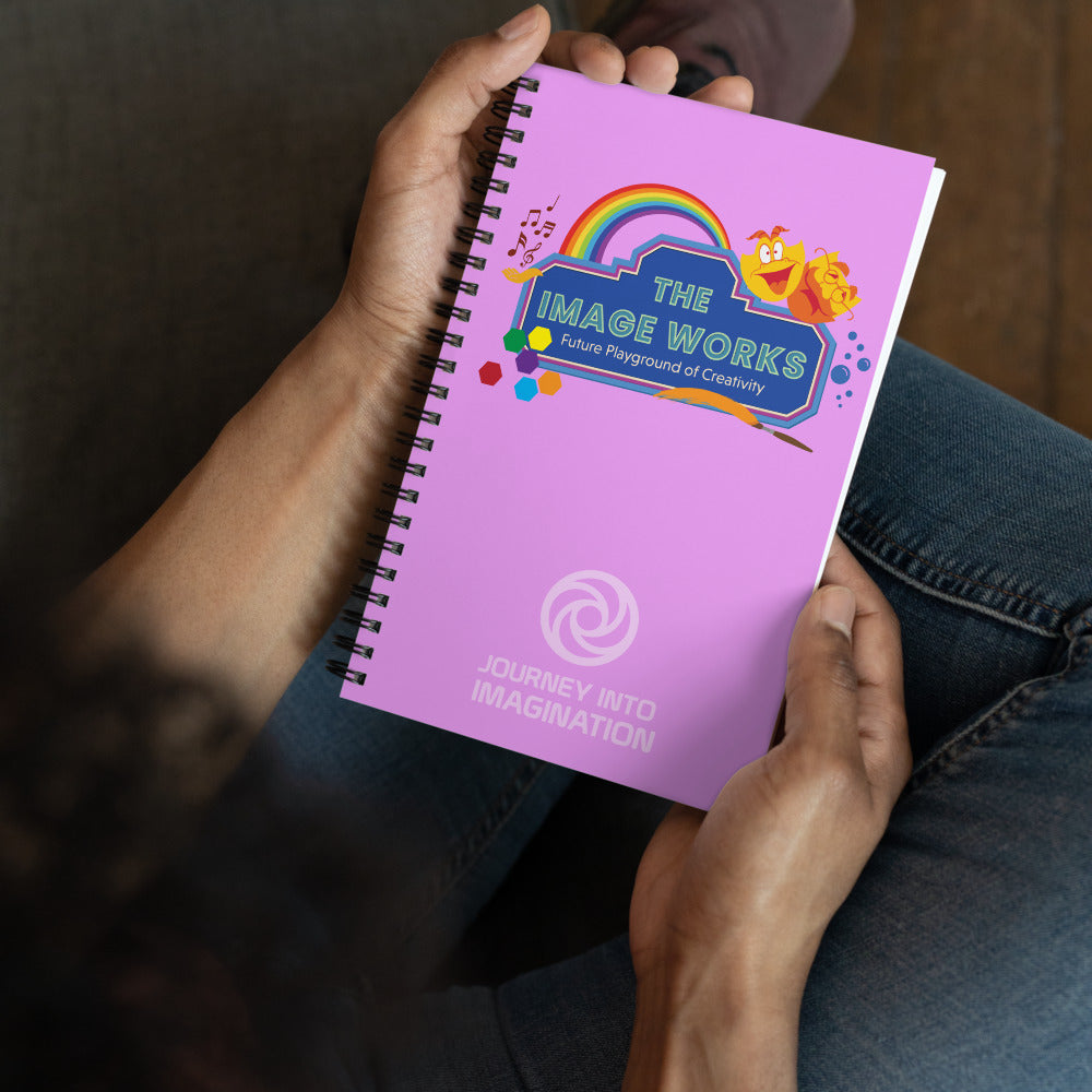 JOURNEY INTO IMAGINATION image works Spiral Notebook
