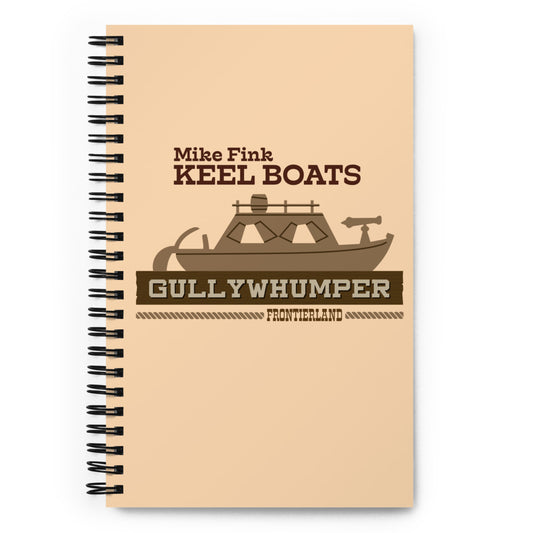 MIKE FINK KEEL BOATS gullywhumper Spiral Notebook