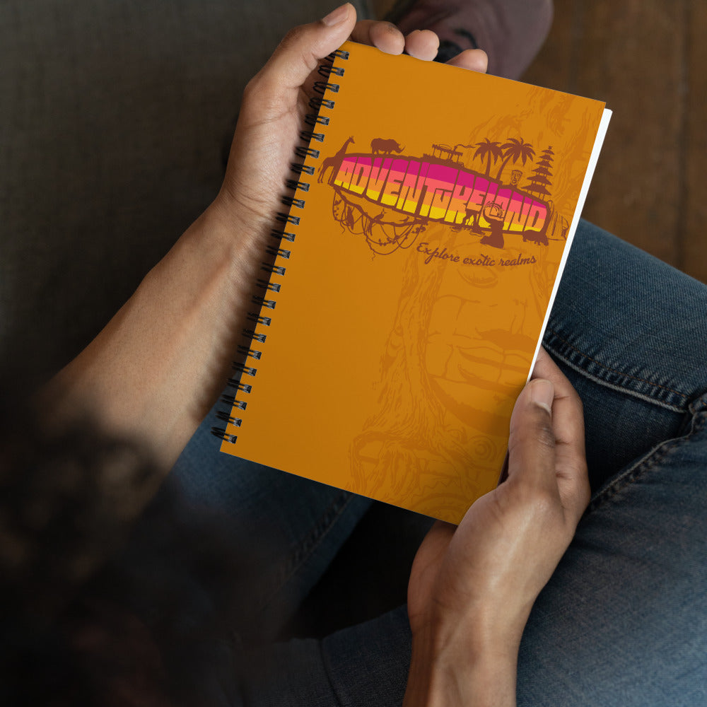 MK ADVENTURELAND jungle orange Spiral Notebook