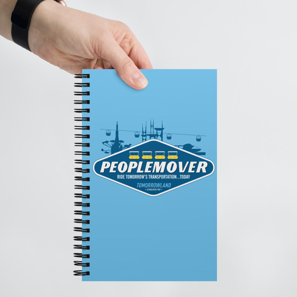 PEOPLEMOVER title Spiral Notebook