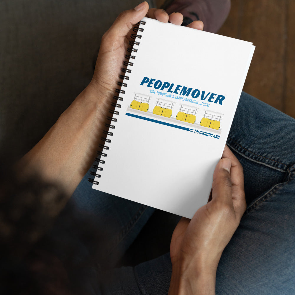 PEOPLEMOVER vehicles Spiral Notebook