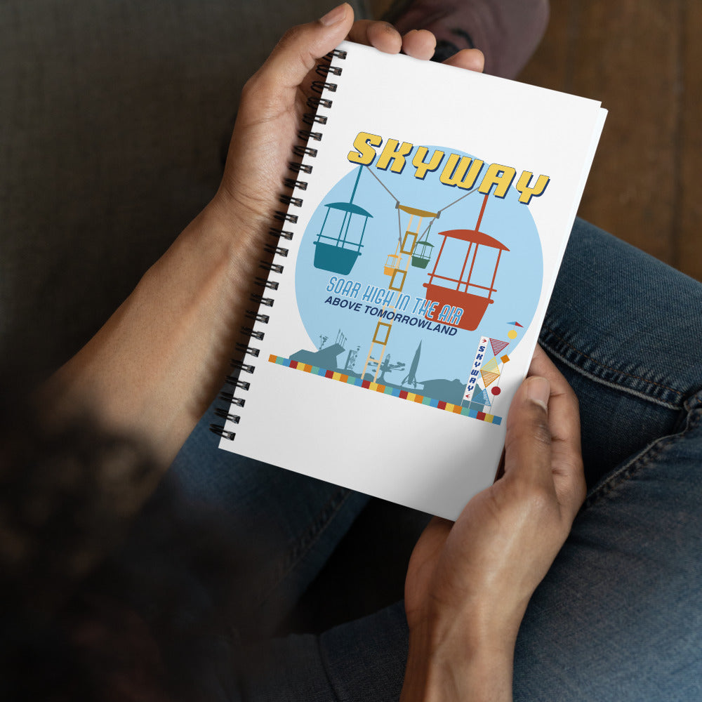 SKYWAY 1956 tower Spiral Notebook