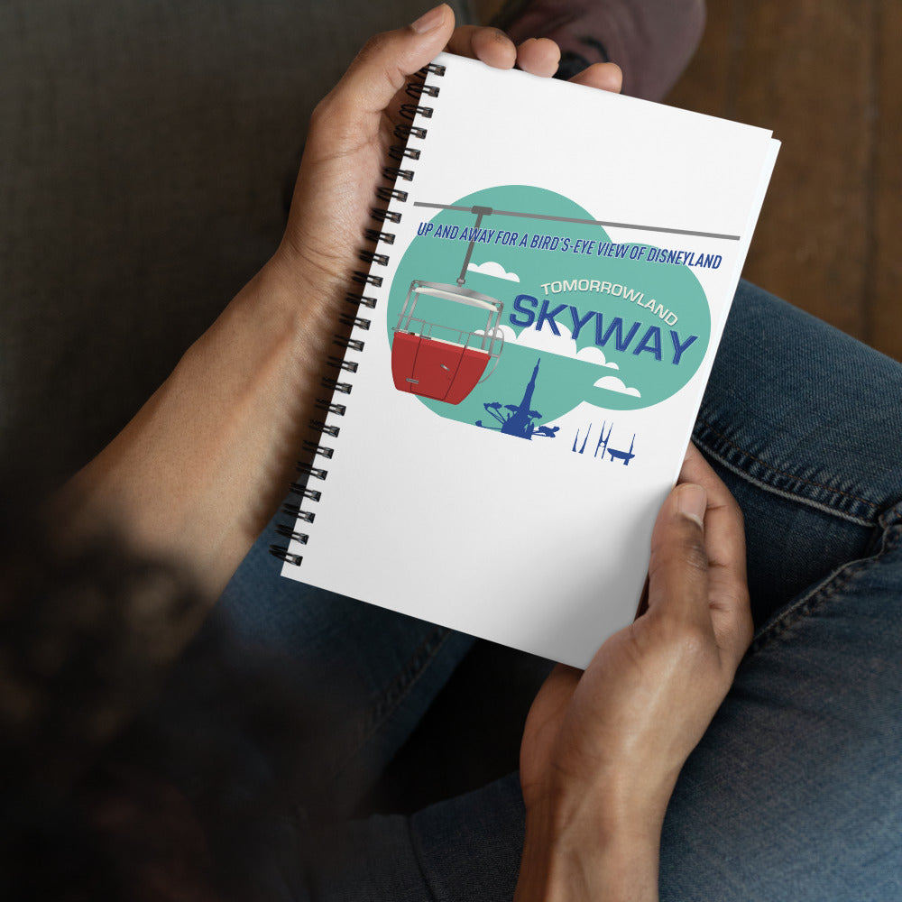 SKYWAY 1965 tomorrowland Spiral Notebook