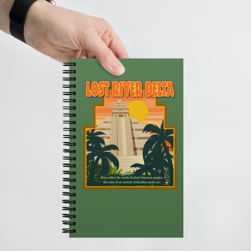 TDS LOST RIVER DELTA port title Spiral Notebook