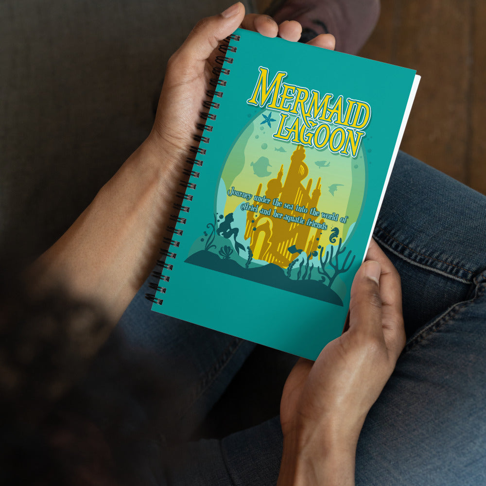 TDS MERMAID LAGOON port title Spiral Notebook