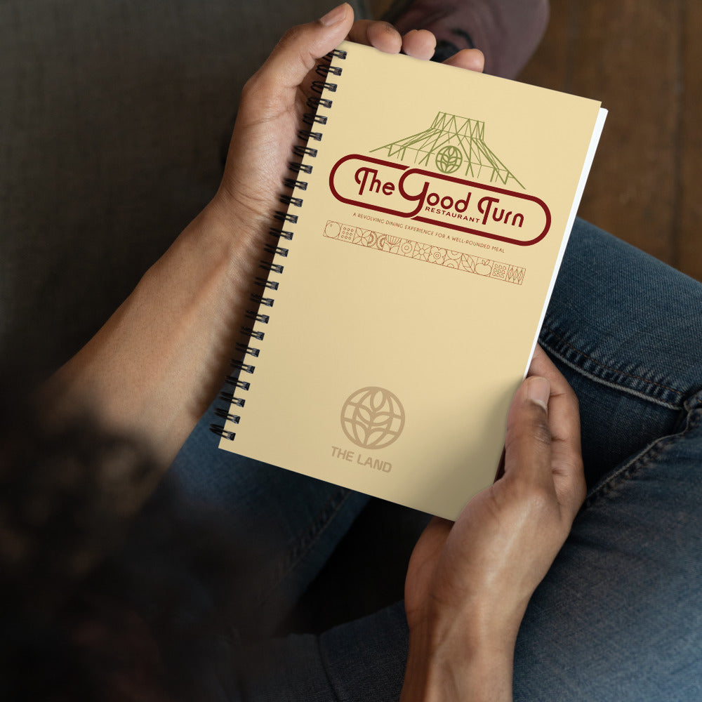 THE LAND good turn Spiral Notebook