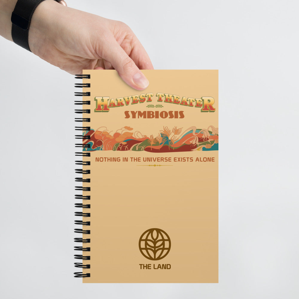 THE LAND harvest theater Spiral Notebook