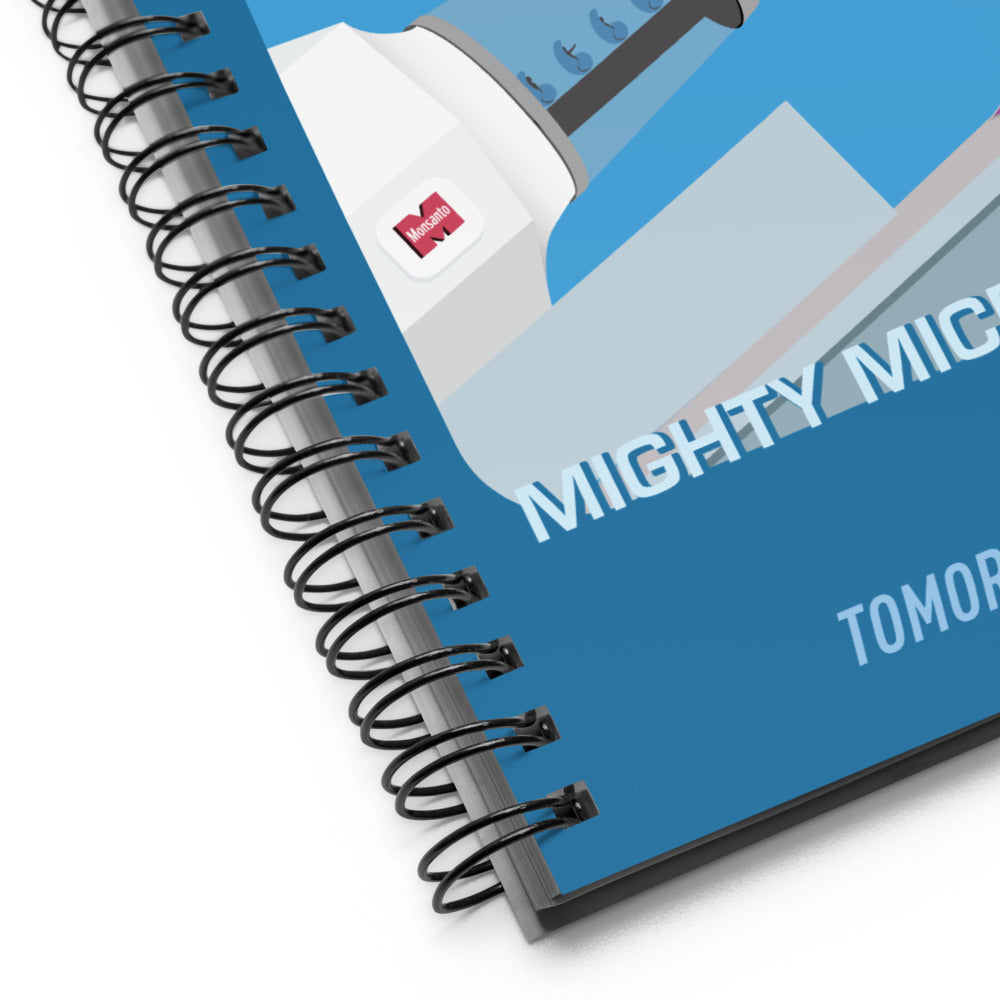 ADVENTURE THRU INNER SPACE mighty microscope Spiral Notebook