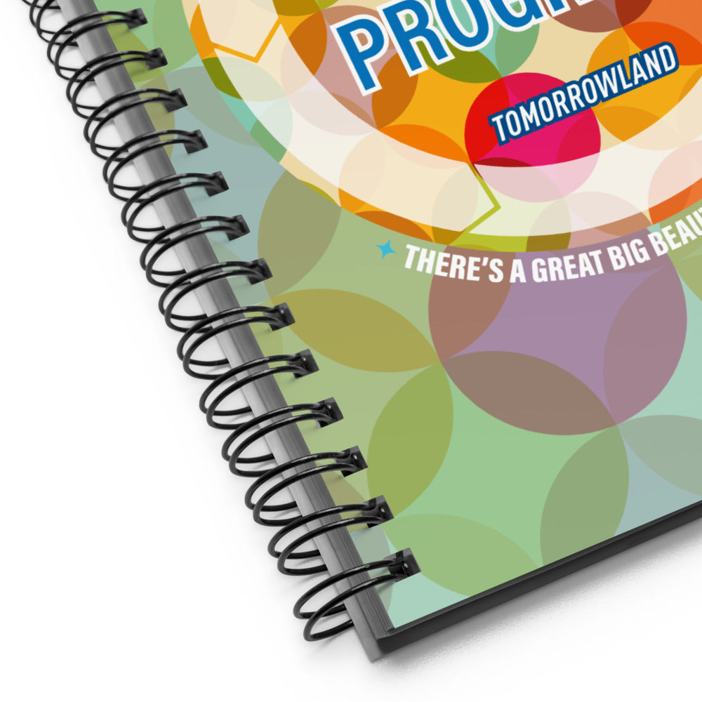 CAROUSEL OF PROGRESS kaleidoscope Spiral Notebook