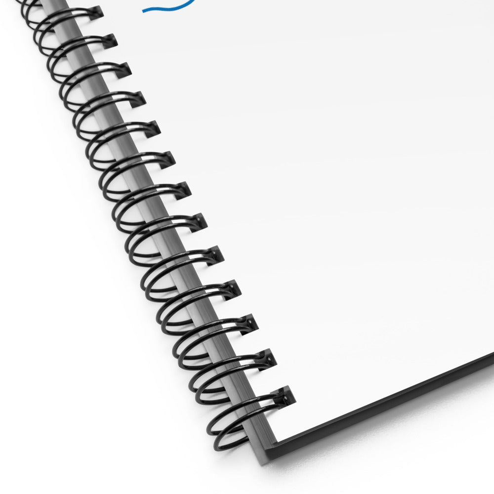CAROUSEL OF PROGRESS silhouettes Spiral Notebook
