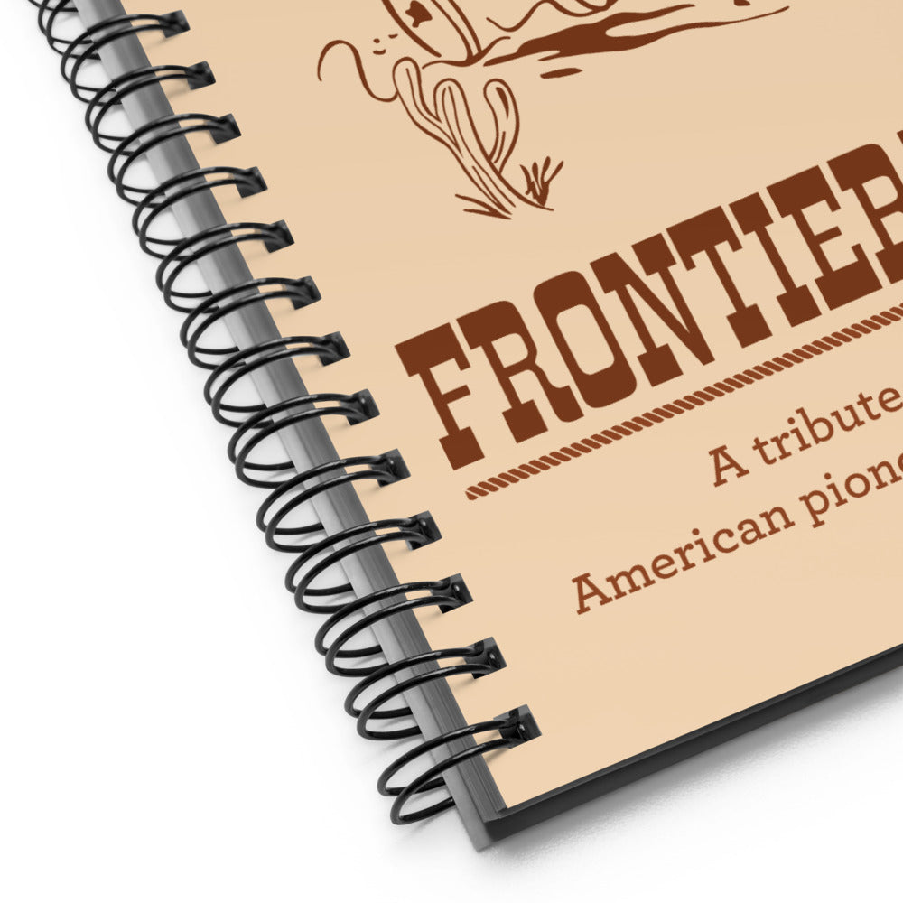 FRONTIERLAND stagecoach Spiral Notebook