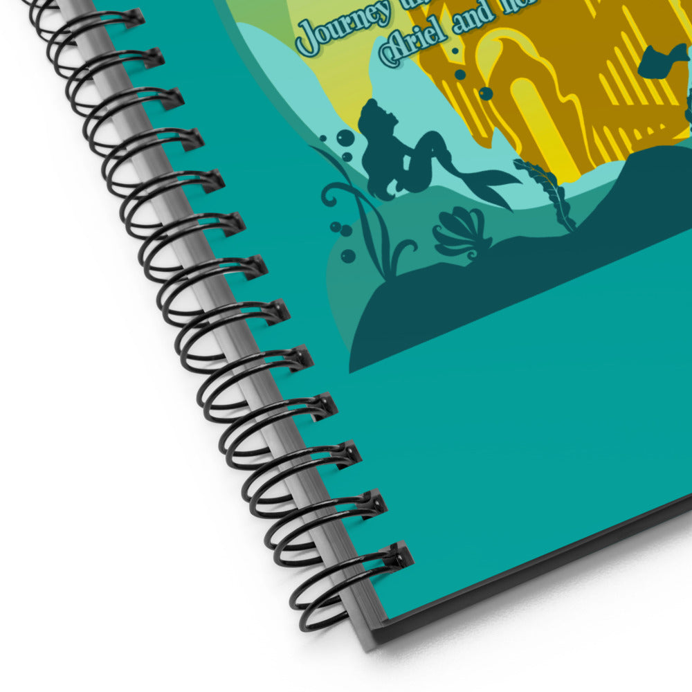 TDS MERMAID LAGOON port title Spiral Notebook