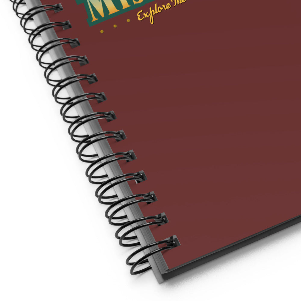 TDS MYSTERIOUS ISLAND port title Spiral Notebook