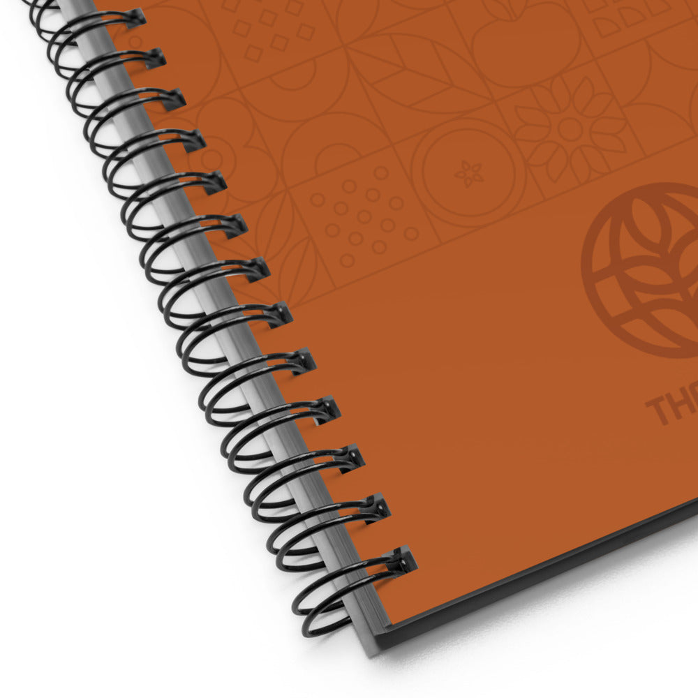 THE LAND farmers market Spiral Notebook