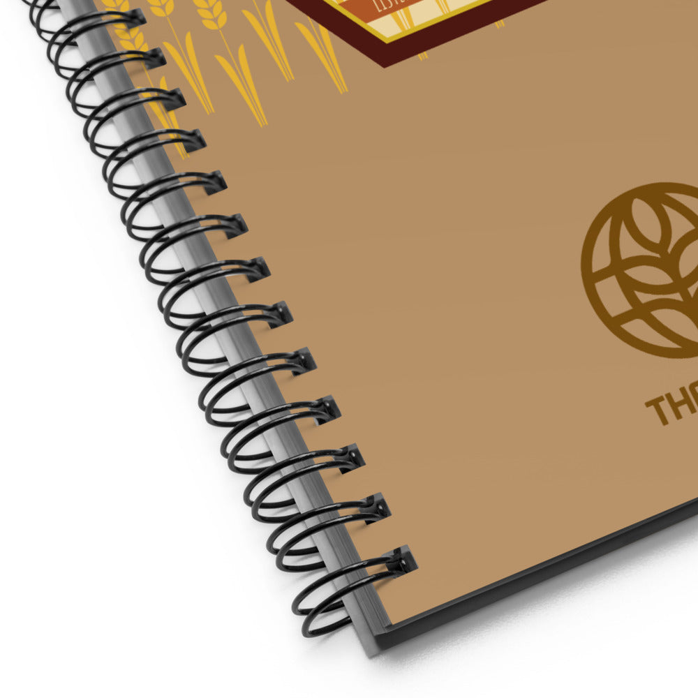 THE LAND harvest festival Spiral Notebook