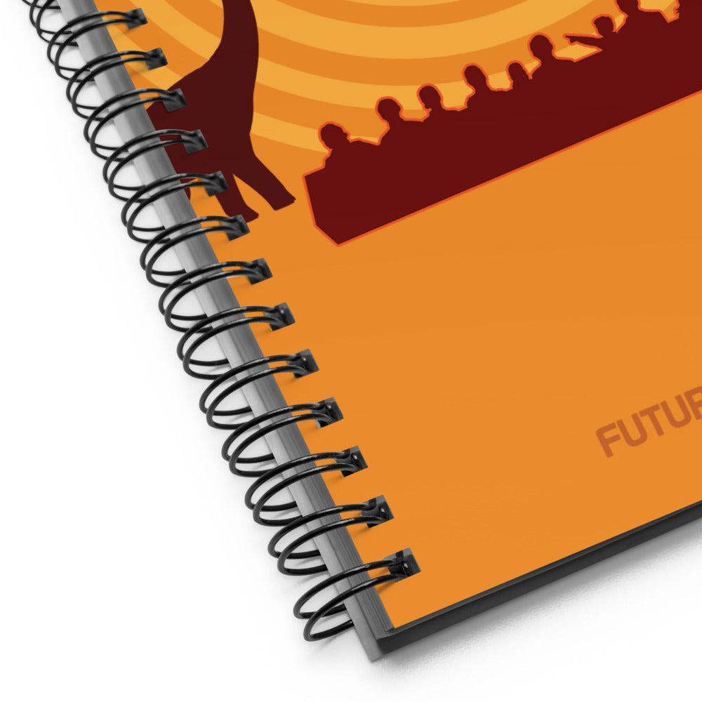 UNIVERSE OF ENERGY title Spiral Notebook