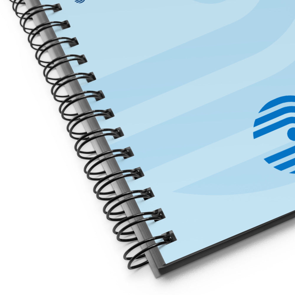 WORLD OF MOTION center core Spiral Notebook