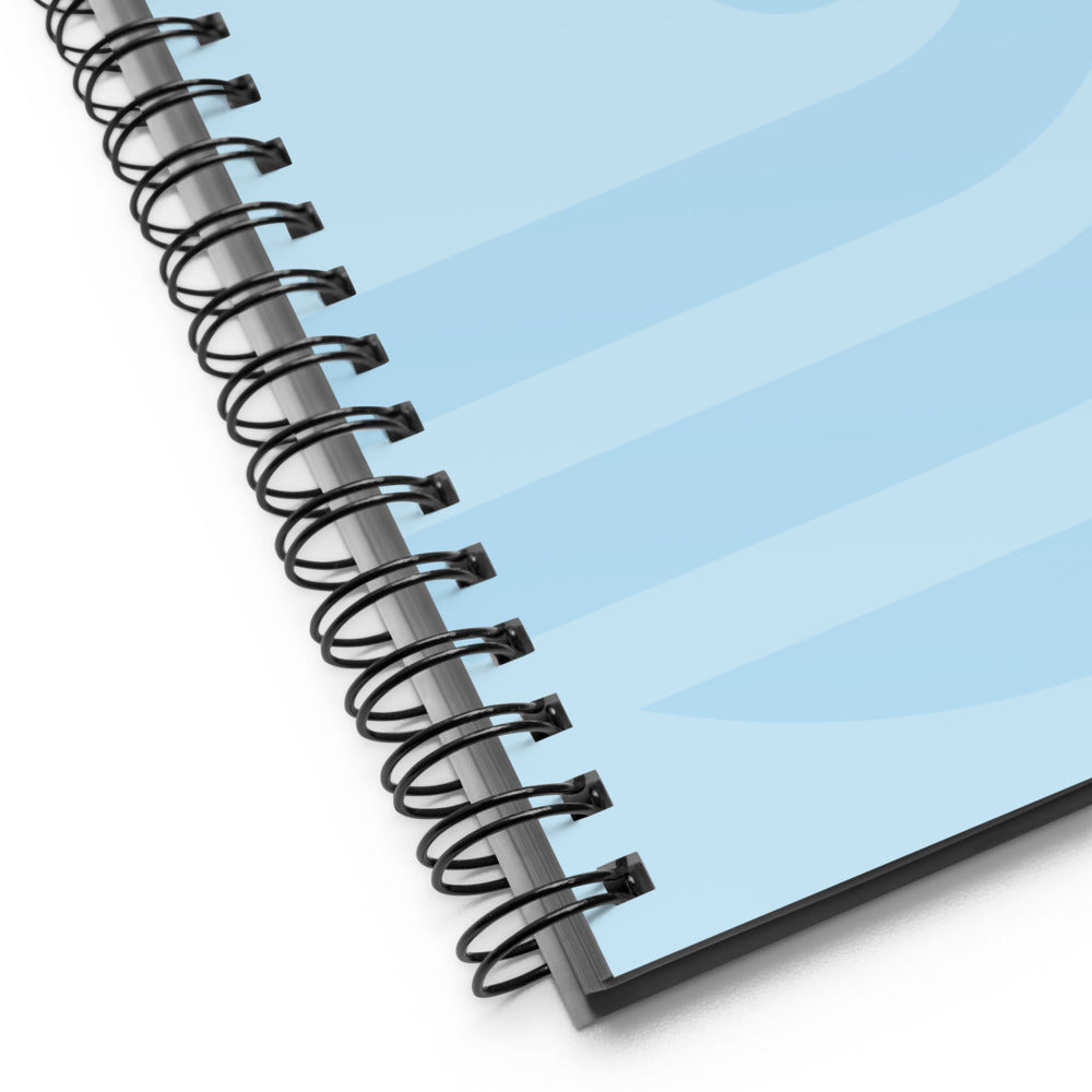 WORLD OF MOTION icons Spiral Notebook