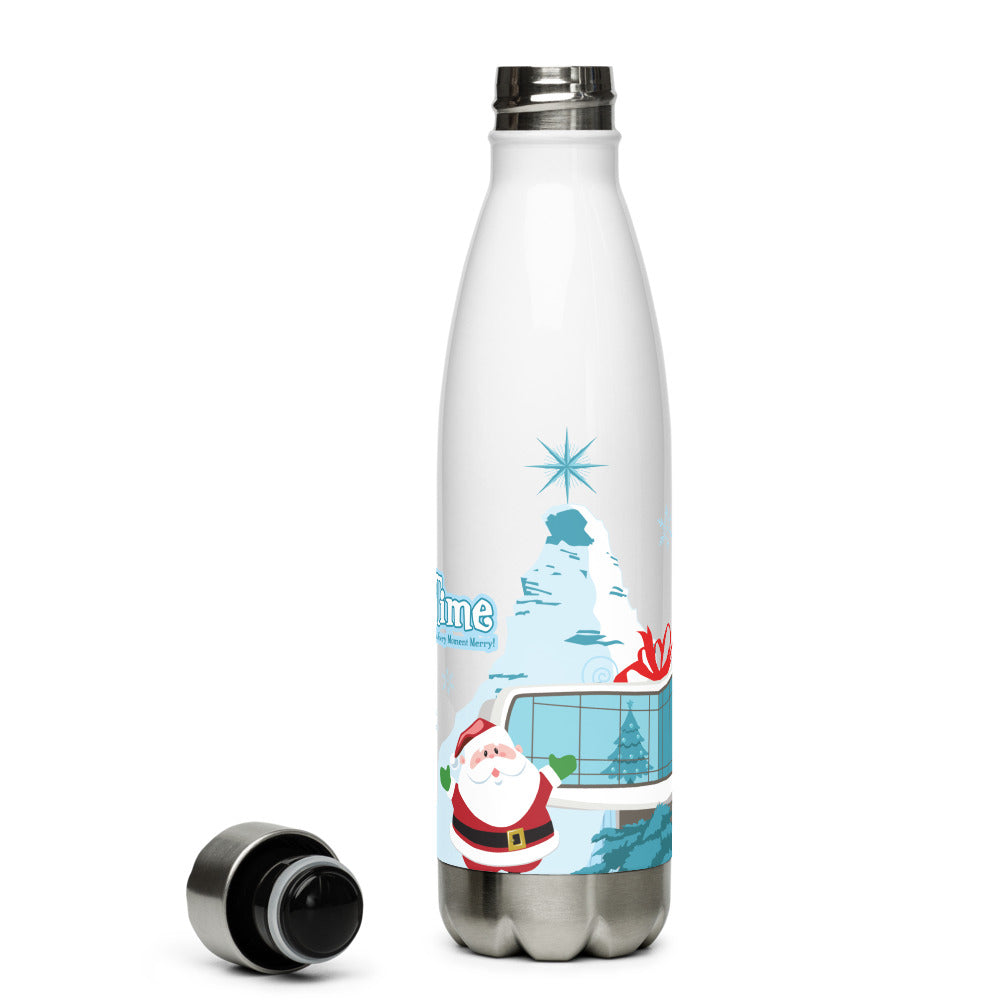DL HOLIDAY TIME future house Water Bottle