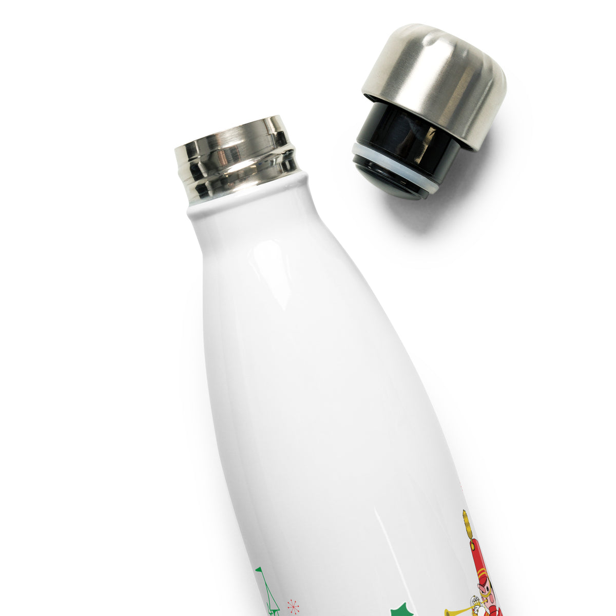 DL HOLIDAY TIME toy soldiers Water Bottle