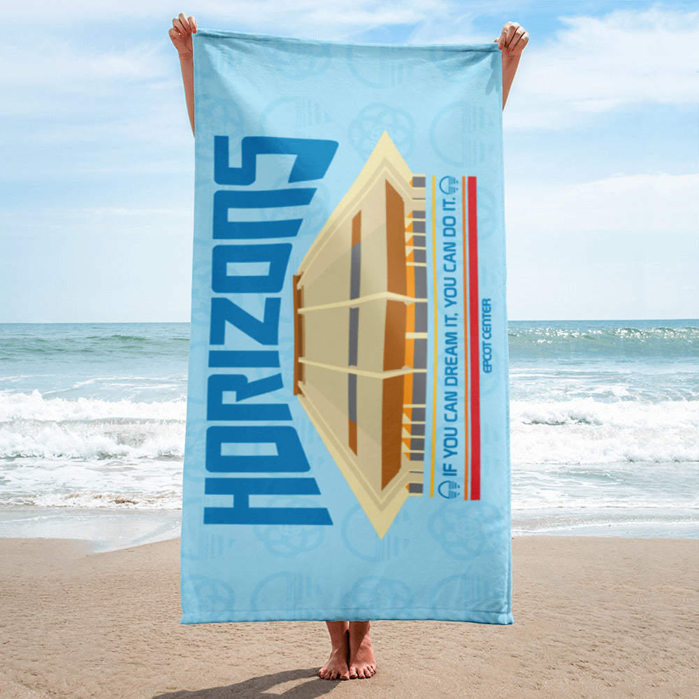HORIZONS title Beach Towel