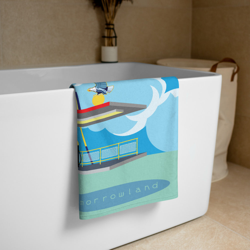 AUTOPIA - RICHFIELD boarding Beach Towel