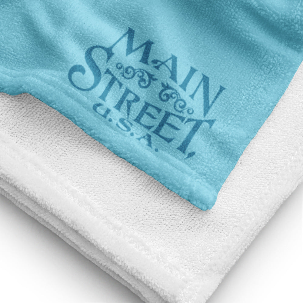 MK MAIN STREET plaza swan boats Beach Towel