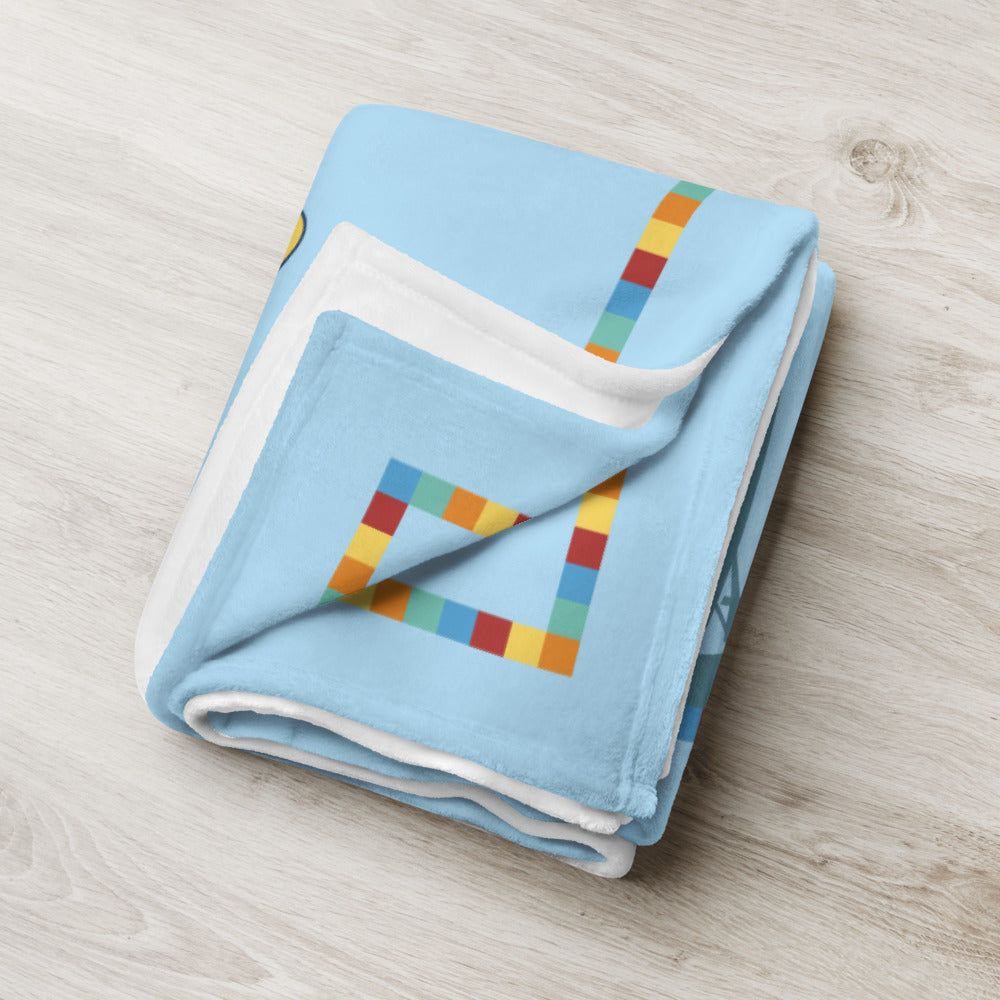SKYWAY 1957 tower Throw Blanket