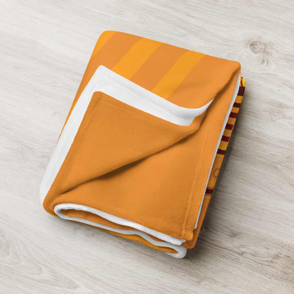 UNIVERSE OF ENERGY sun Throw Blanket