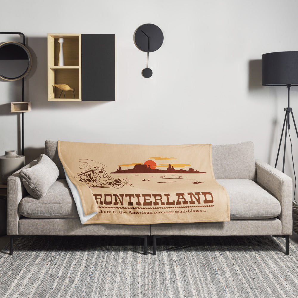 FRONTIERLAND stagecoach Throw Blanket