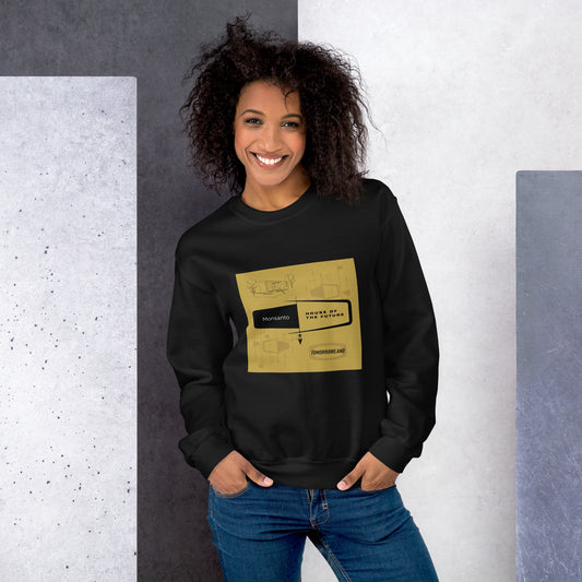 HOUSE OF THE FUTURE title block Sweatshirt