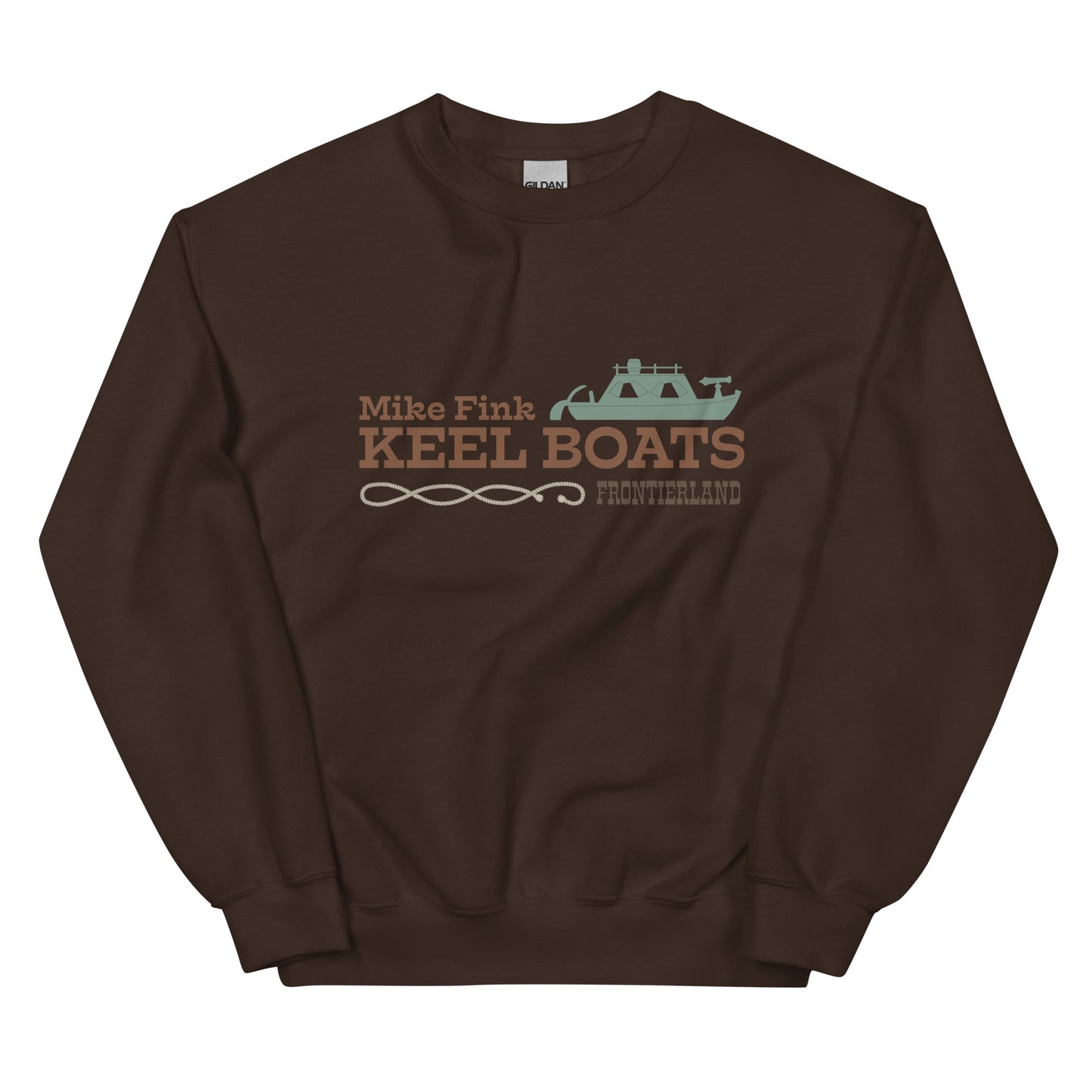 MIKE FINK KEEL BOATS title Sweatshirt