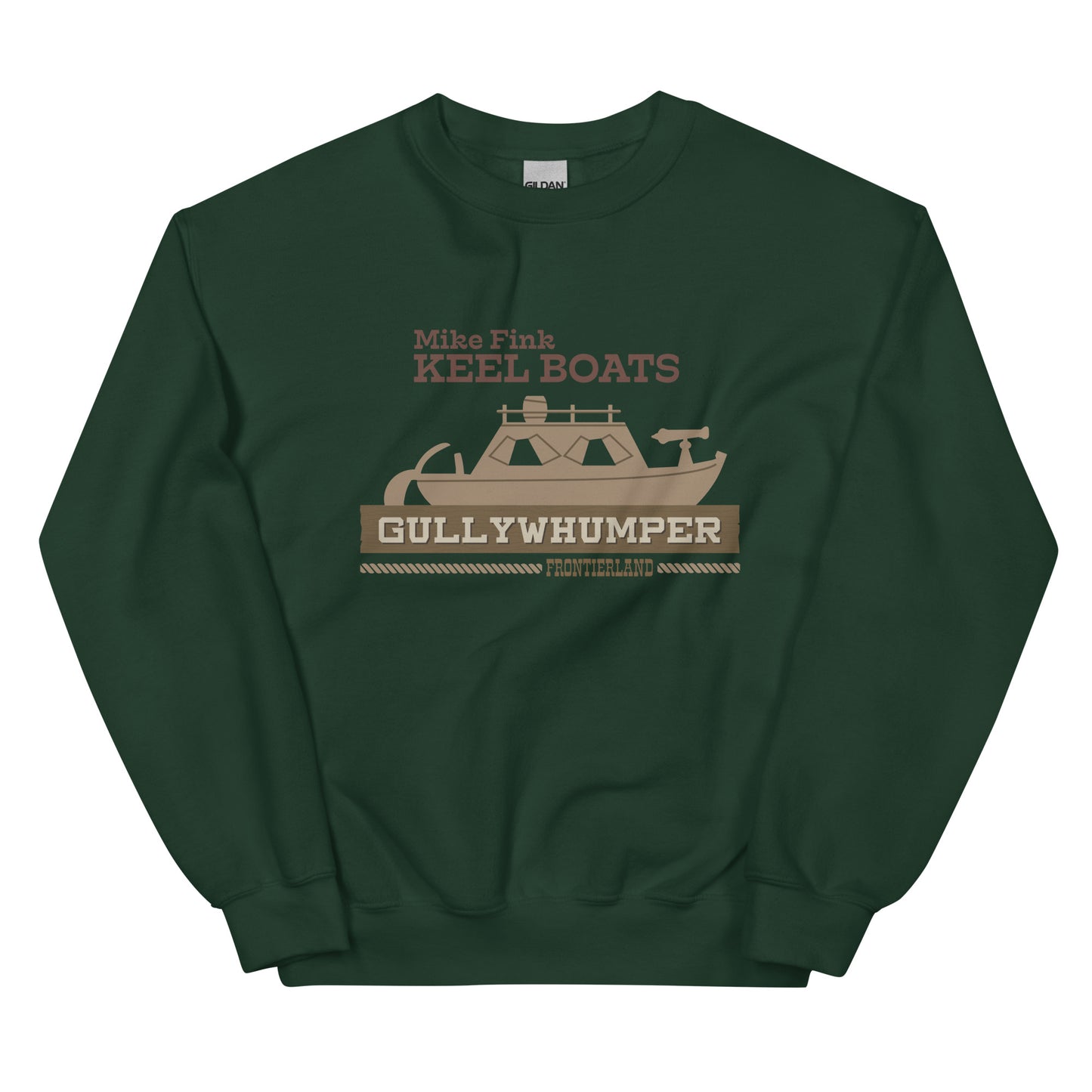 MIKE FINK KEEL BOATS gullywhumper Sweatshirt